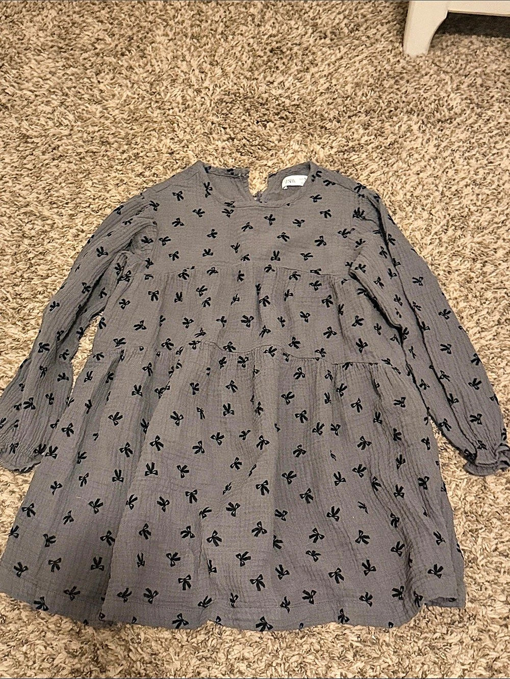Zara Floral Mini Dress Size 5-6Y